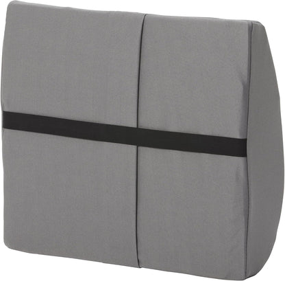 Large Lumbar Support Pillow – Ergonomic Memory Foam Back Cushion for Car Seat and Office Chair, Breathable Washable Cover